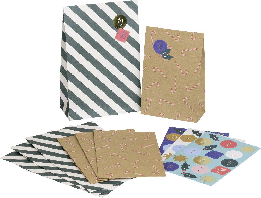 Busta regalo calendario dell'avvento Marioka d