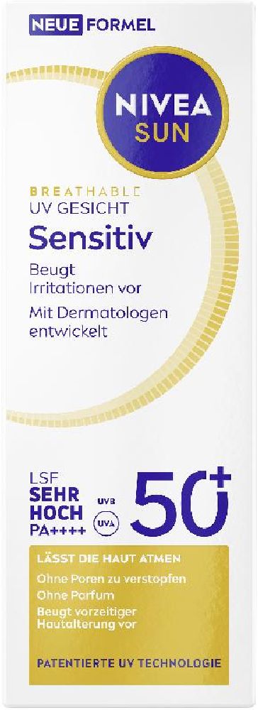 Nivea Sun Face Sensitive SPF 50+