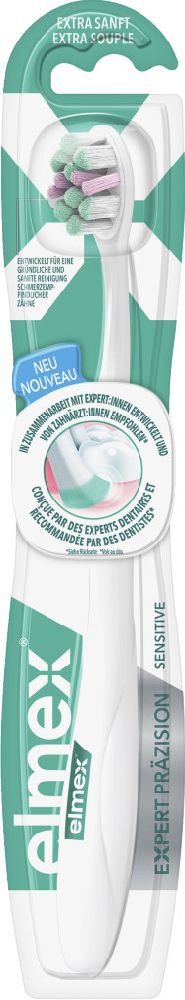 Elmex esperto di spazzolini da denti preciso. sens