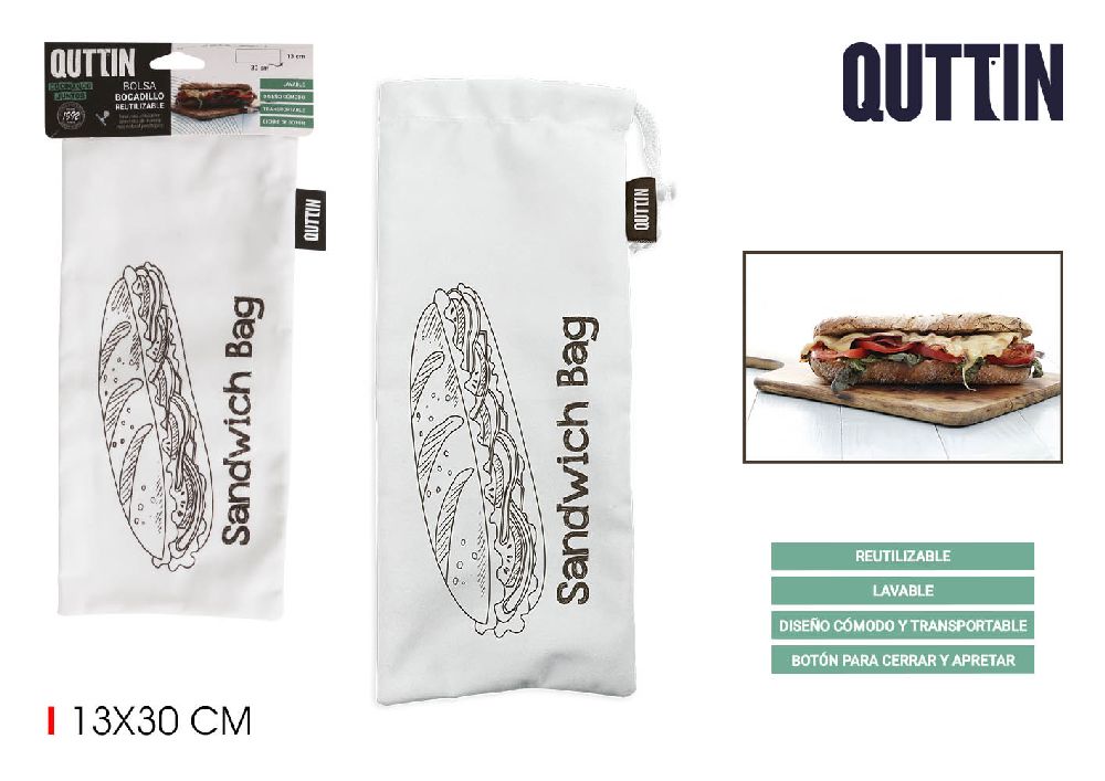 borsa snack riutilizzabile quttin