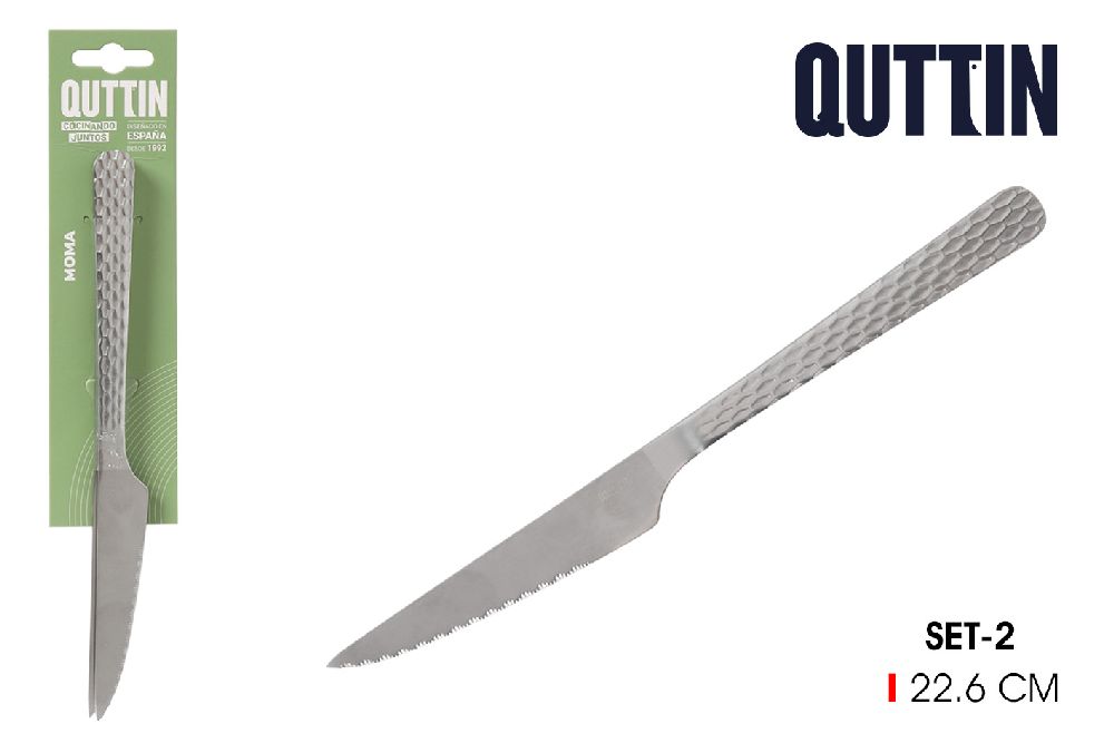 Set di 2 coltelli da bistecca, 23 cm, “moma”
